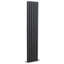 Double Panel Designer Radiator 1800 x 354mm - Anthracite - Ex Display