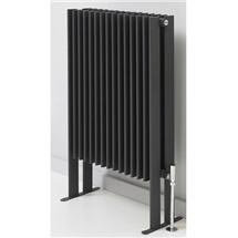 Floor Mounted Double Panel Designer Radiator 900 x 570mm - Anthracite - Ex Display