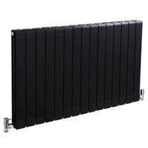 Hudson Reed Utopia Designer Radiator 600 x 984mm - High Gloss Black - HLB60
