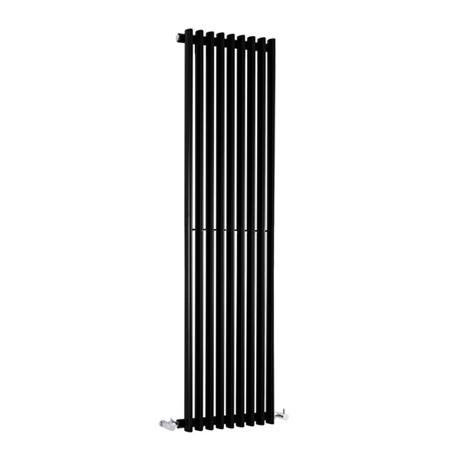 Ultra Energize Designer Radiator - 1800 x 405mm - High Gloss Black - HLB98