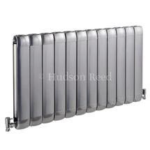 Hudson Reed Nirvana Designer Radiator 600 x 1015mm - High Gloss Silver - HLS06