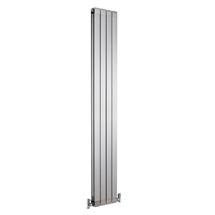 Contemporary Designer Radiator 1800 x 255mm - Gloss Silver - Ex Display