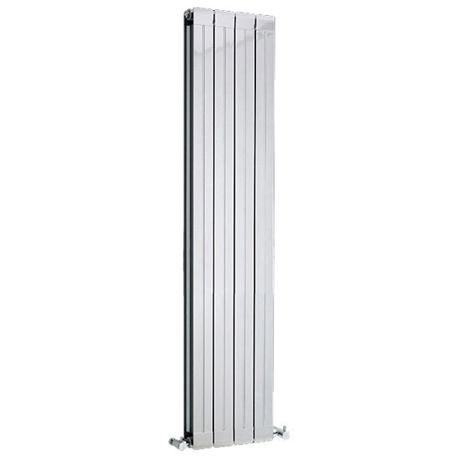 Lightweight Aluminium Radiator 1800 x 318mm - High Gloss Silver - Ex Display