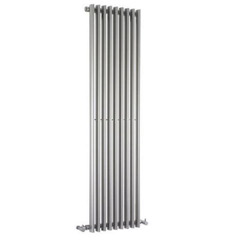 Designer Radiator 1500 x 405mm - High Gloss Silver - Ex Display (B)