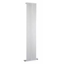 Vertical Designer Radiator - 1800 x 360mm - White - Ex Display