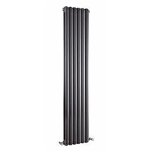 Premier - Salvia Double Panel Radiator - 1800 x 383mm - Anthracite - HSA005