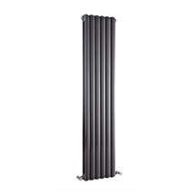 Premier - Salvia Double Panel Radiator - 1500 x 383mm - Anthracite - HSA006