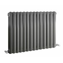 Premier - Salvia Double Panel Radiator - 635 x 863mm - Anthracite - HSA008