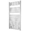 Chrome Flat Heated Towel Multi-Rail 600 x 1200mm