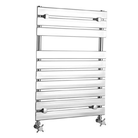 Contemporary 10 Bar Heated Towel Rail 500 x 755mm - Chrome - Ex Display
