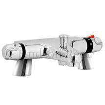 Hudson Reed Reef Thermostatic Bath Shower Mixer - Chrome - CD324