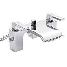 Hudson Reed - Carma Bath Shower Mixer with ShowerKit and Wall Bracket - CMA304