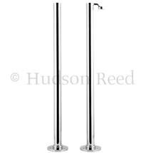 Hudson Reed Minimalist Bath Standpipes - Chrome - DA313