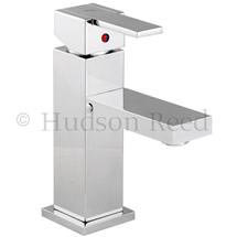 Hudson Reed Genna Mono Basin Mixer with Push Button Waste - Chrome - GEN305