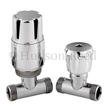 Hudson Reed Straight Thermostatic Radiator Valves