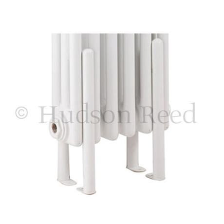 Hudson Reed Floor Mounting Kit for Colosseum Radiators - White - HX300