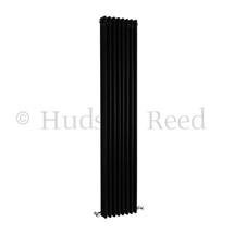 Hudson Reed Colosseum Triple Column Radiator 1800 x 381mm - High Gloss Black - HXB12