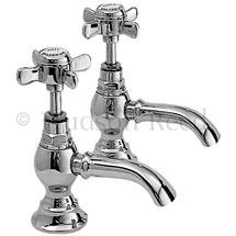 Hudson Reed Luxury Beaumont Basin Taps - Chrome - I321X