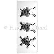 Hudson Reed Kristal Triple Concealed Thermostatic Shower Valve - KRI3211