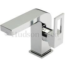  Hudson Reed Logo Side Action Mono Basin Mixer - Chrome - LOG325