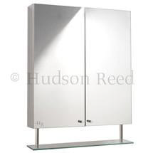 Hudson Reed Dakota Stainless Steel Double Mirror Cabinet - LQ316