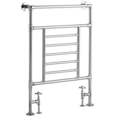 Traditional Harvard Heated Towel Rail - Chrome