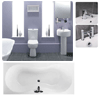 Impala SP 6 Piece 1TH Bathroom Suite