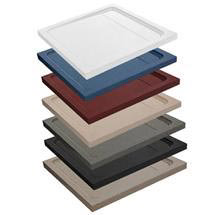 JT Natural - Square Shower Tray - 2 x Size, 7 Colour Options