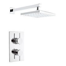  Pioneer - Minimalist Lever Twin Concealed Shower with ABS Trimset & Square Shower Head