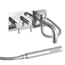 Pioneer - Thermostatic Thermostatic Wall Mounted Bath Shower Mixer - JTY377