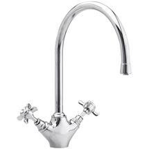 Ultra Traditional Mono Sink Mixer - Chrome - KB303