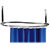 Chrome Oval Curtain Rail