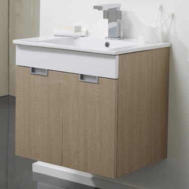Hudson Reed Quintus Basin & Cabinet - Oak
