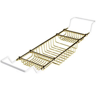 Adjustable Bath Rack - Antique Gold