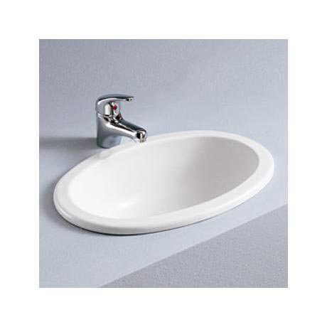 RAK - Lily 460mm Inset Vanity Bowl - No TH - LILYOCVB