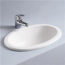 RAK - Lily 460mm Inset Vanity Bowl - No TH - LILYOCVB