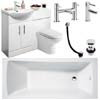 Linton 1700 Vanity Unit Complete Bathroom Package 