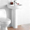 Lyon 1 Tap Hole Basin and Pedestal