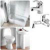 Lyon Bathroom 9 Piece 1TH Suite (Left hand option)