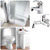 Lyon Bathroom 9 Piece 1TH Suite (Left hand option)