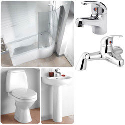 Lyon Bathroom 9 Piece 1TH Suite (Right hand option)
