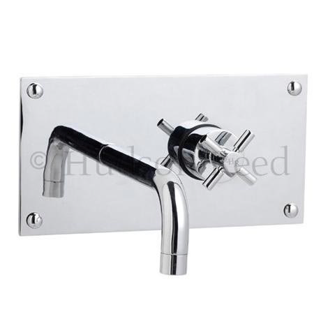 Hudson Reed Tec Cross Thermostatic Wall Mounted Sequential Bath Filler - MA318