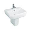 RAK Metropolitan 52cm Basin with Half Pedestal