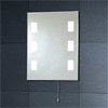 Illuminated Back Lit Mirror 500 x 390mm