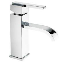 Milan Modern Mono Basin Mixer with Waste - Chrome
