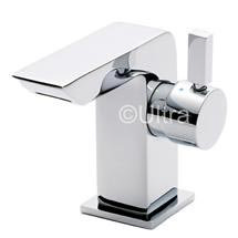 Ultra Mini Side Action Waterfall Mono Basin Mixer - Chrome - MIN365