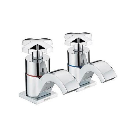 Bristan - Moloko Basin Taps - Chrome - MLK1/2C