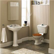 Monaco 4 Piece Ceramic 2TH Bathroom Suite