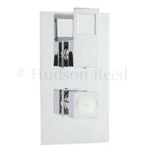 Hudson Reed Motif Twin Concealed Thermostatic Shower Valve - Chrome - MOT3210