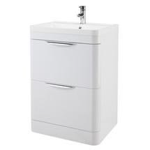 Monza 600 x 445mm Floor Standing Vanity Unit w/ Basin